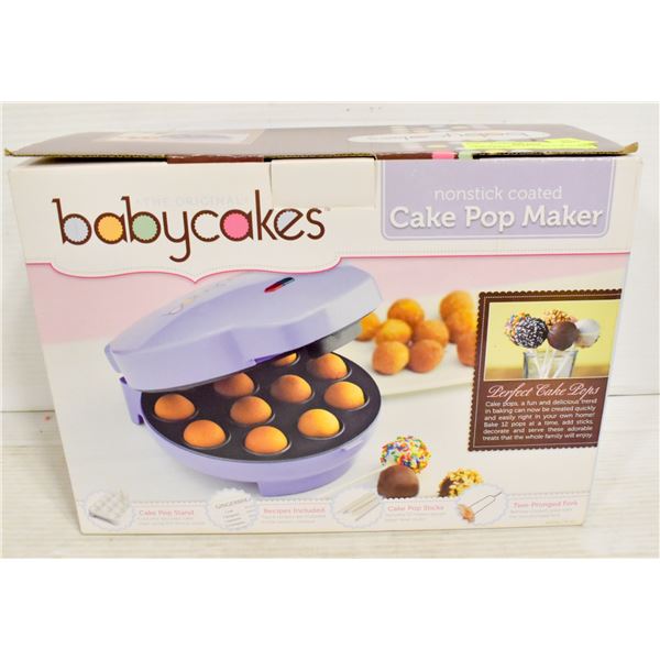 NEW BABYCAKES CAKE POP MAKER - NON-STICK