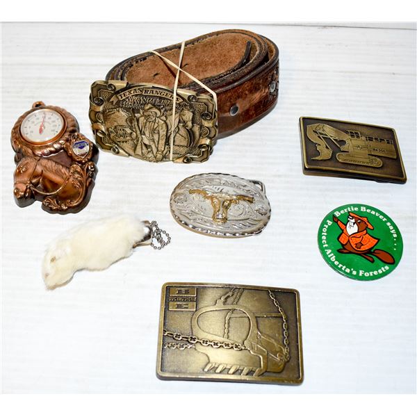 WESTERN BELT, BUCKLES, KNIFE AND MORE ALL TOGETHER