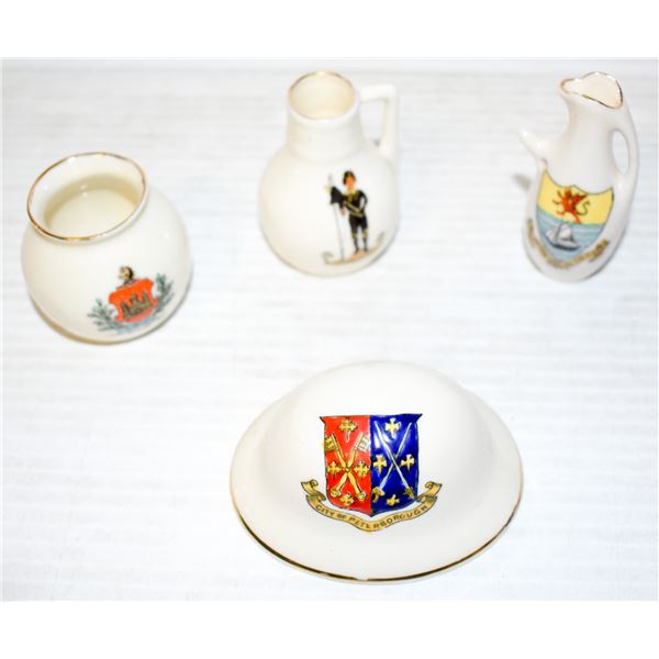 STOKE ON TRENT,SHELLEY OLD ENGLAND ORNAMENTS