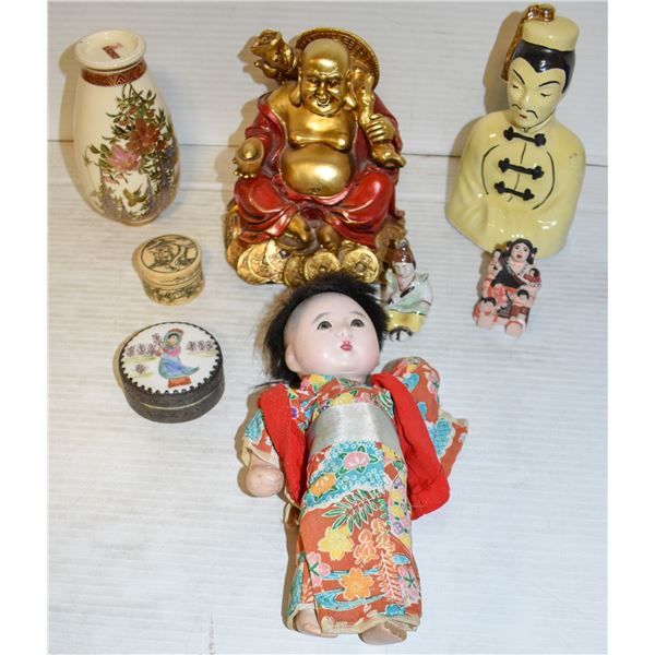BIN OF CHINESE AND JAPANESE GOODIES VINTAGE +