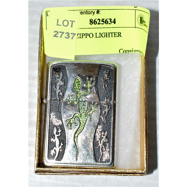 IGUANA ZIPPO LIGHTER