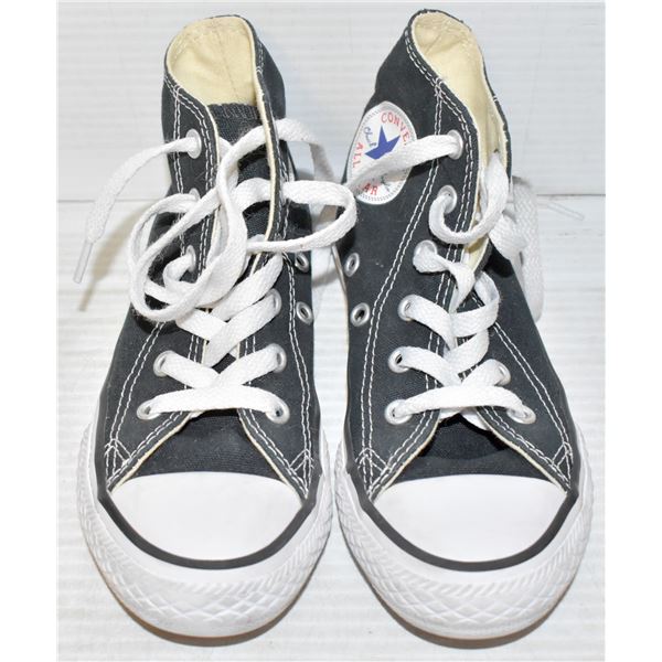 CONVERSE HIGH TOPS YOUTH SIZE 2 WITH BOX