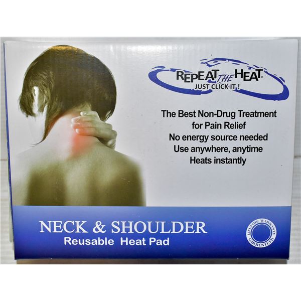 REPEAT THE HEAT NECK & SHOULDER REUSABLE HEAT PAD