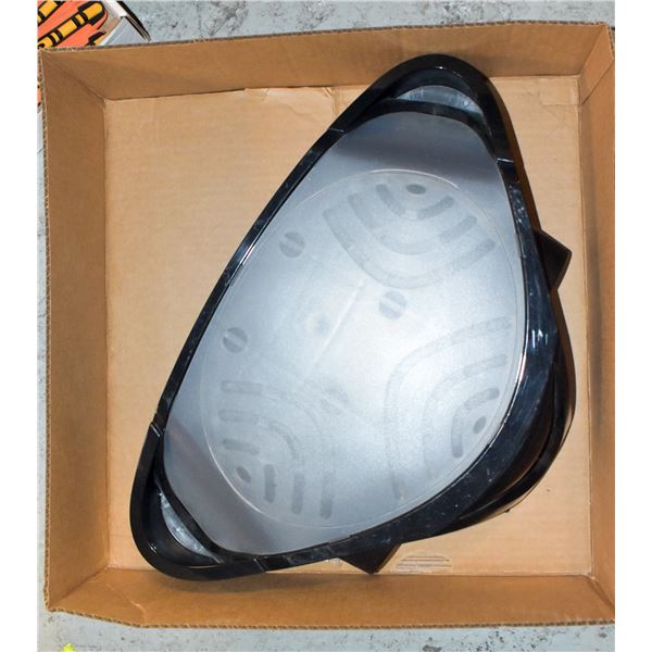 FELLOWS MONITOR STAND/RISER - BLACK & GREY,