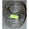 Image 1 : 5 CENT GLASS PEANUT JAR X LARGE