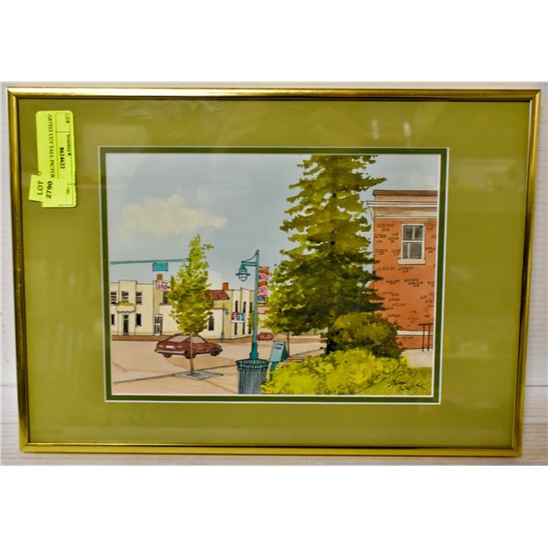 ARTIST CUT TALL PICTURE