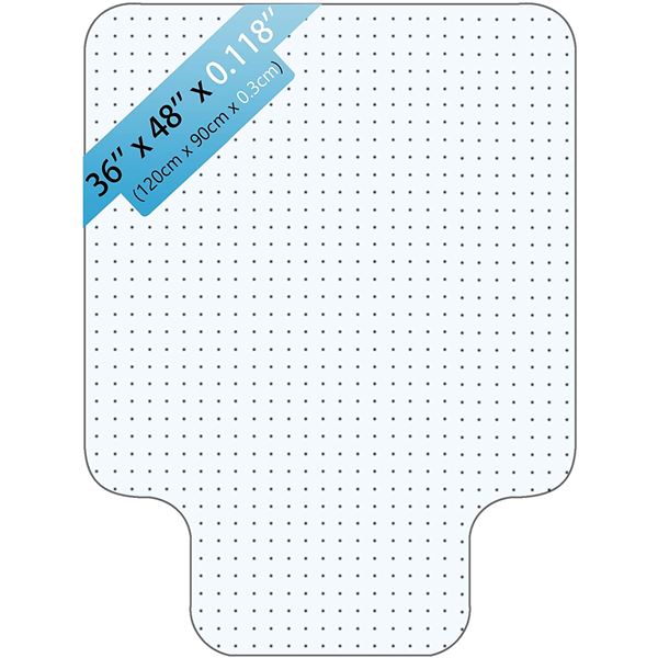 NEW SOUNDANCE OFFICE CHAIR MAT FOR CARPET 36X48