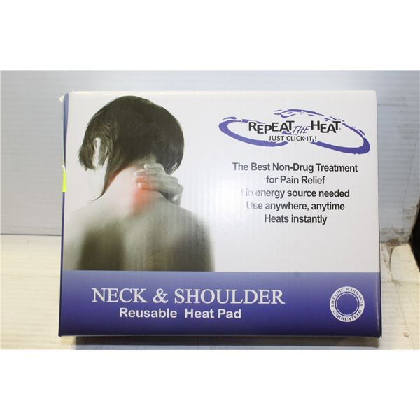 REPEAT THE HEAT NECK & SHOULDER REUSABLE HEAT PAD