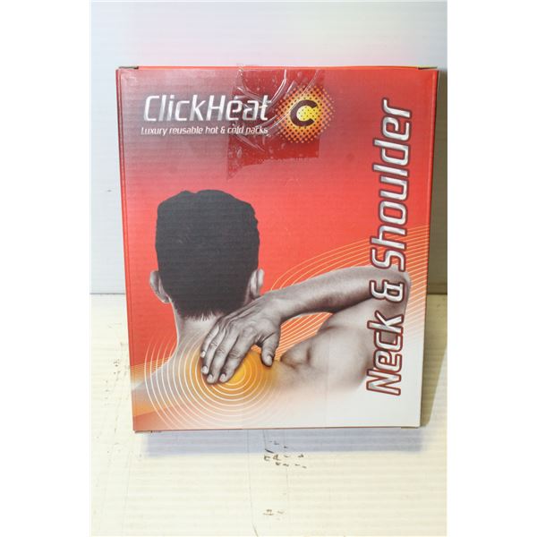 CLICK HEAT  NECK & SHOULDER REUSABLE HEAT PAD