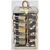 Image 1 : 21-PIECE STAINLESS STEEL SWIVEL SPICE RACK