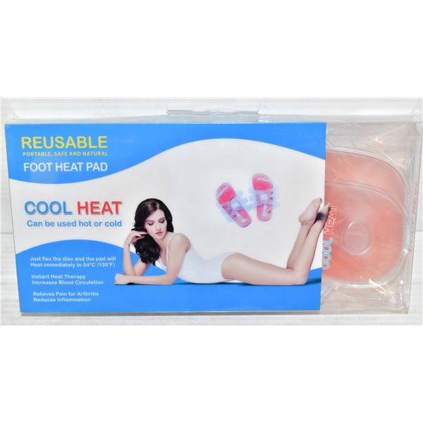 COOL HEAT REUSABLE FOOT HEAT PAD KIT - IN STYLE
