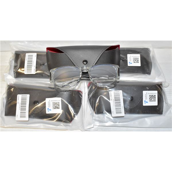 5 PACK OF NEW EYE GLASS/SUNGLASS CASES