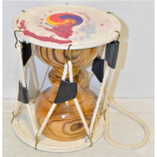 BONGO DRUM - HAS PAINT ON ONE SIDE