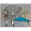 Image 1 : LOT CRYSTAL DOLPHINS