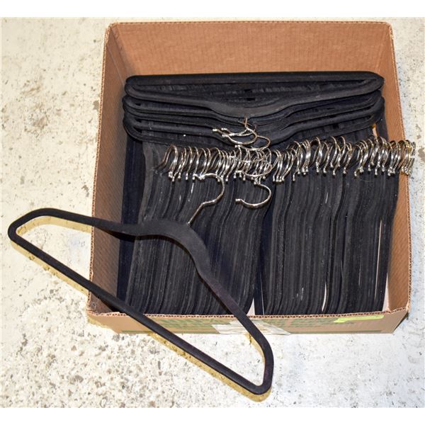 BOX WITH OVER 60 SLIMLINE ANTI-SLIP HANGERS -