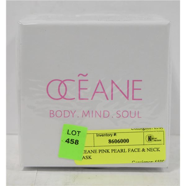 OCEANE PINK PEARL FACE & NECK MASK