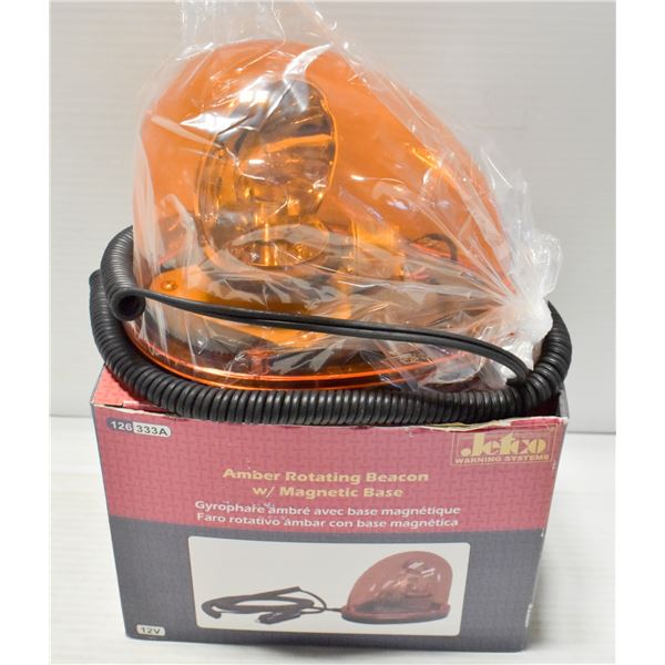 AMBER ROTATING LIGHT