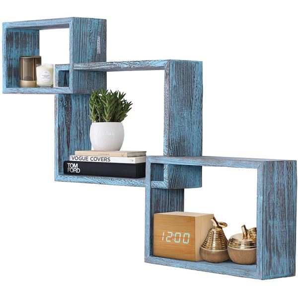 NEW IN BOX COMFIFY 3 TIER FLOATING SHELF KIT