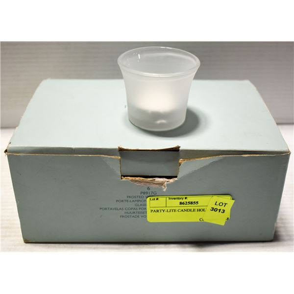 PARTY-LITE CANDLE HOLDERS