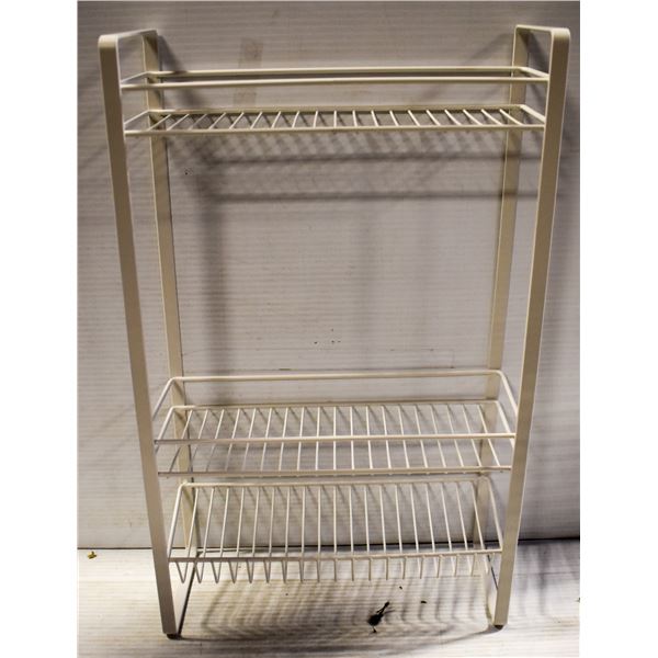 NEWLY IN BOX WHITE LAUNDRY OR KITCHEN RACK