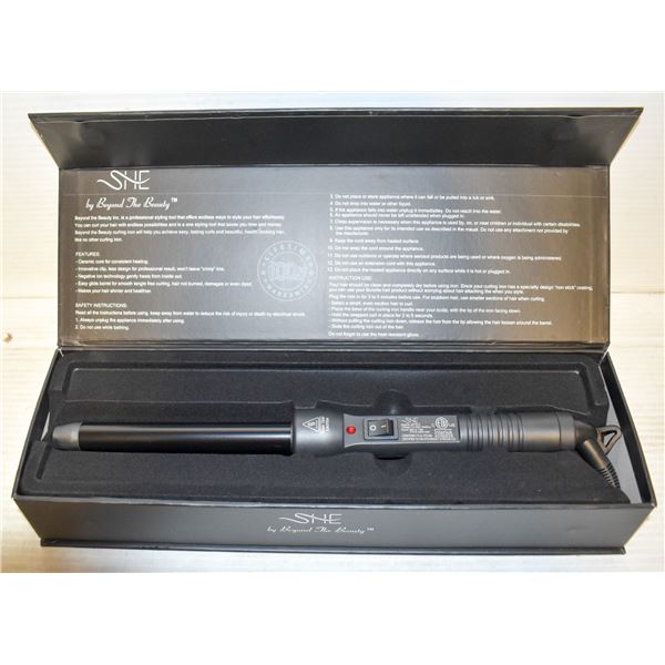 SHE VOLUME 19MM TOURMALINE CERAMIC BARREL STYLING