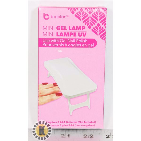 MINI GEL LAMP. FOR USE WITH GEL NAIL POLISH