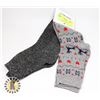 Image 1 : TWO PAIRS OF NEW WOMENS WINTER CREW SOCKS