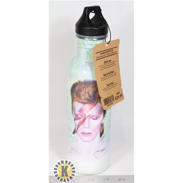 NEW DAVID BOWIE WATER BOTTLE. HOLY WATER RRP 29.95