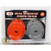 Image 1 : NEW 2 PACK OF OVAL MAGNETIC PARTS TRAYS