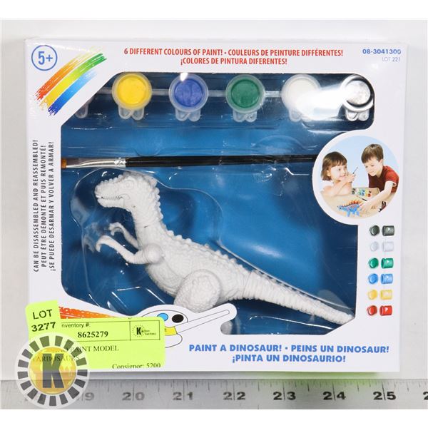 NEW DINO PAINT MODEL TARBOSAURS