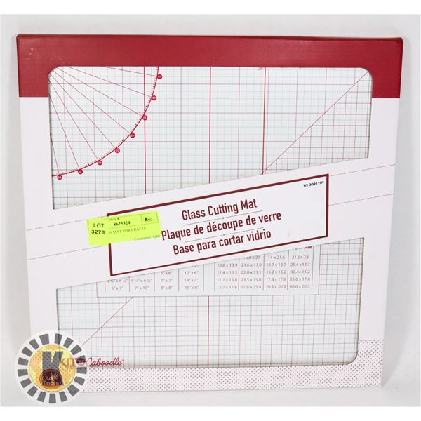 NEW GLASS MAT FOR CRAFTS