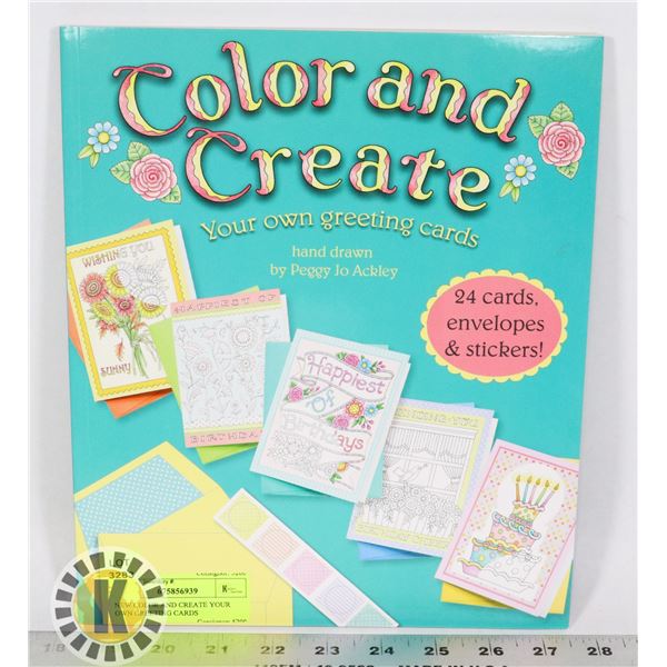 NEW COLOR AND CREATE YOUR OWN GREETING CARDS