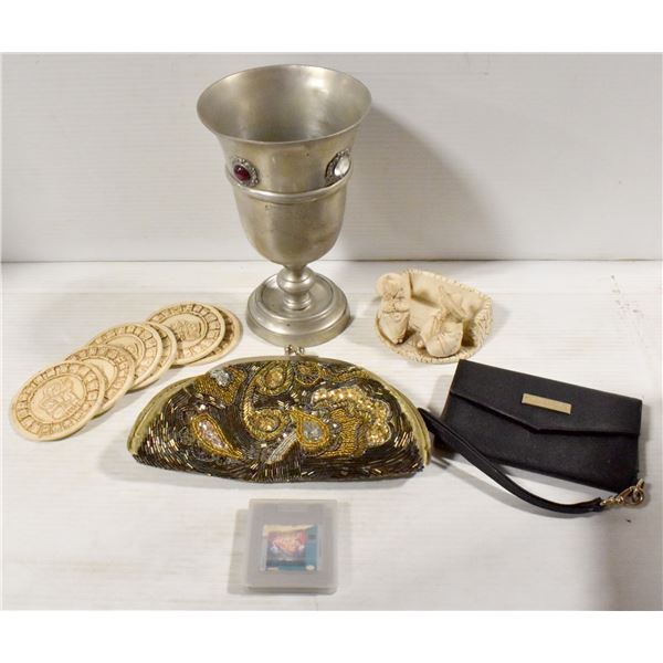 BOX OF MISC COLLECTIBLES