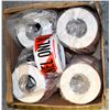 Image 1 : CASE OF NEW ROLLS OF AUTHORIZED PERSONEL ONLY TAPE