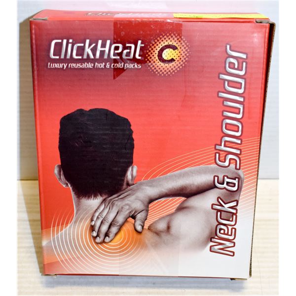 CLICK HEAT  NECK & SHOULDER REUSABLE HEAT PAD