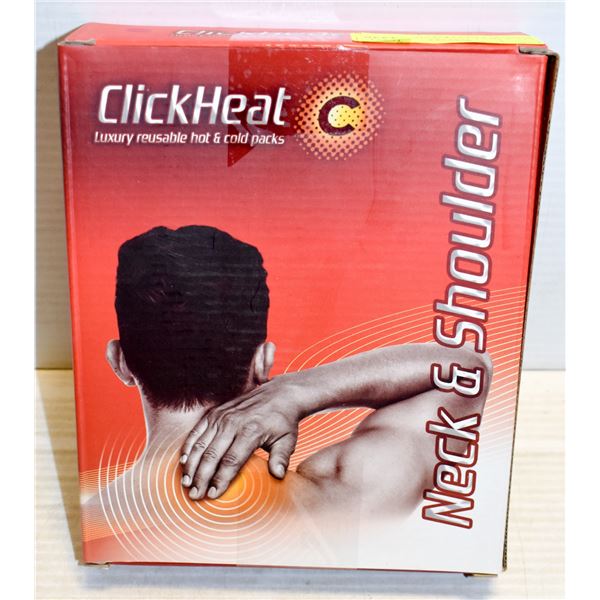CLICK HEAT  NECK & SHOULDER REUSABLE HEAT PAD