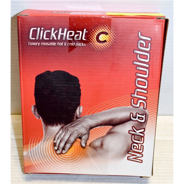 CLICK HEAT  NECK & SHOULDER REUSABLE HEAT PAD