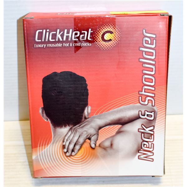 CLICK HEAT  NECK & SHOULDER REUSABLE HEAT PAD