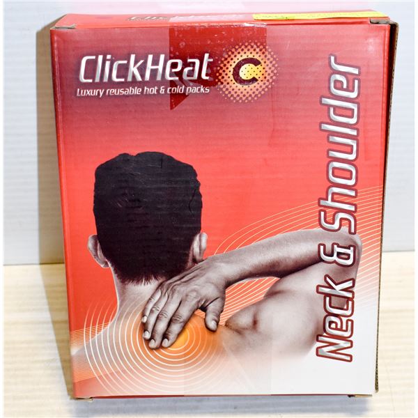 CLICK HEAT  NECK & SHOULDER REUSABLE HEAT PAD