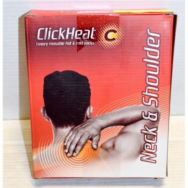 CLICK HEAT  NECK & SHOULDER REUSABLE HEAT PAD