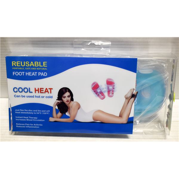 COOL HEAT REUSABLE FOOT HEAT PAD KIT - IN STYLE
