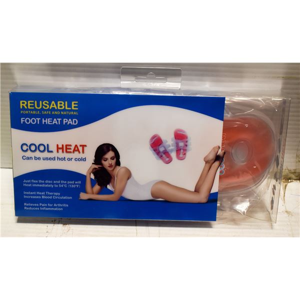 COOL HEAT REUSABLE FOOT HEAT PAD KIT - IN STYLE