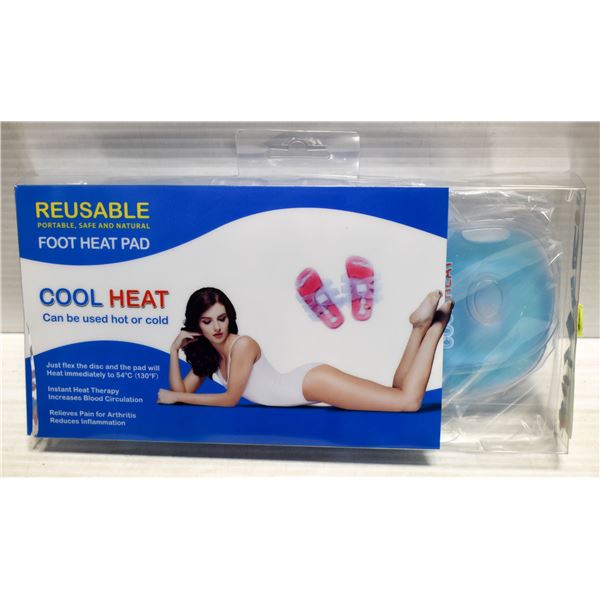 COOL HEAT REUSABLE FOOT HEAT PAD KIT - IN STYLE