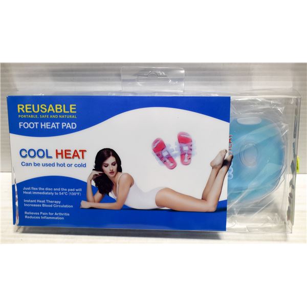 COOL HEAT REUSABLE FOOT HEAT PAD KIT - IN STYLE