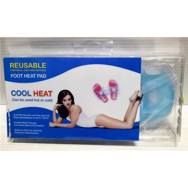 COOL HEAT REUSABLE FOOT HEAT PAD KIT - IN STYLE