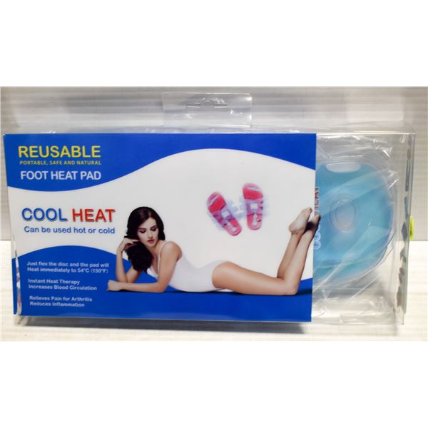 COOL HEAT REUSABLE FOOT HEAT PAD KIT - IN STYLE