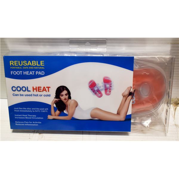 COOL HEAT REUSABLE FOOT HEAT PAD KIT - IN STYLE