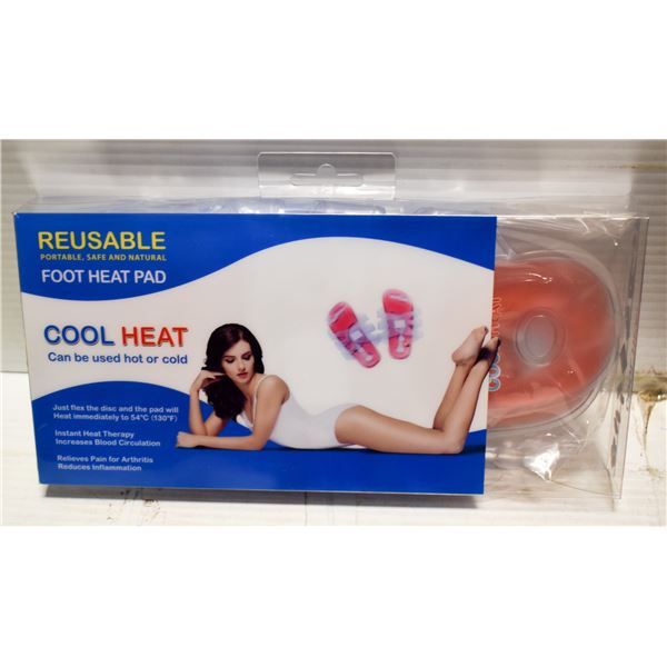 COOL HEAT REUSABLE FOOT HEAT PAD KIT - IN STYLE