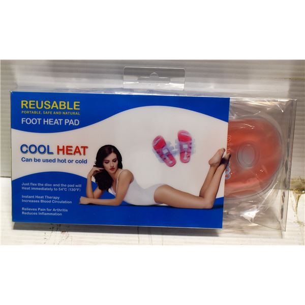 COOL HEAT REUSABLE FOOT HEAT PAD KIT - IN STYLE