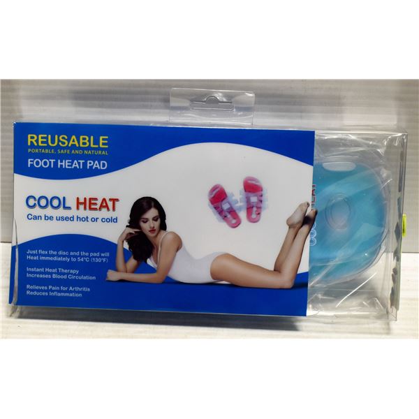 COOL HEAT REUSABLE FOOT HEAT PAD KIT - IN STYLE